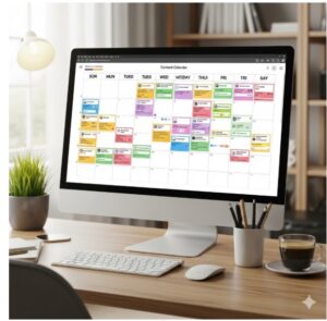 روش نوشتن تقویم محتوایی